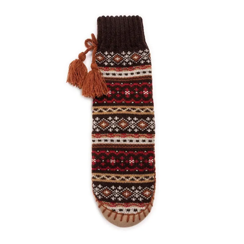MUK LUKS 50th Anniversary Kids Slipper Socks - Med (11-13)